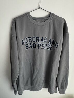 Folklore Auroras and Sad Prose Crewneck